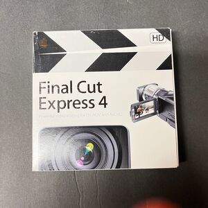 Apple Final Cut Express 4 HD Video Editing Software